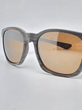 Oakley OO9175-09 Garage Rock Woodgrain Polarized Tungsten Iridium Sunglasses